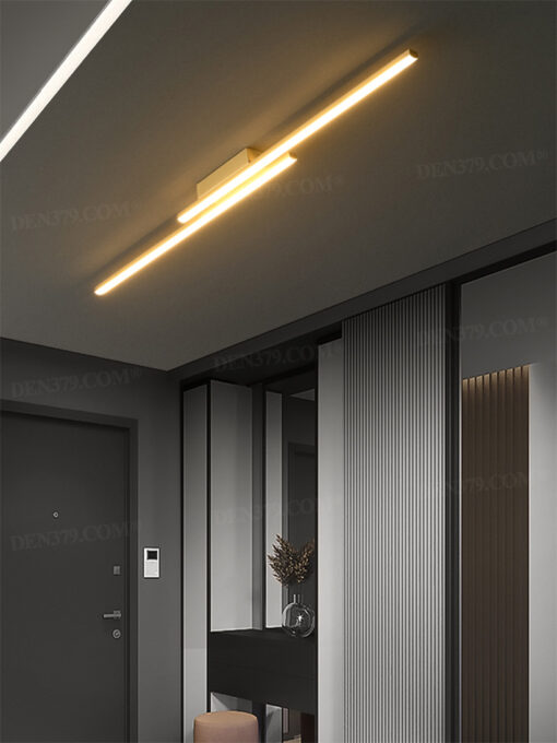 Đèn ốp trần LED thanh phong cách tối giản 67112