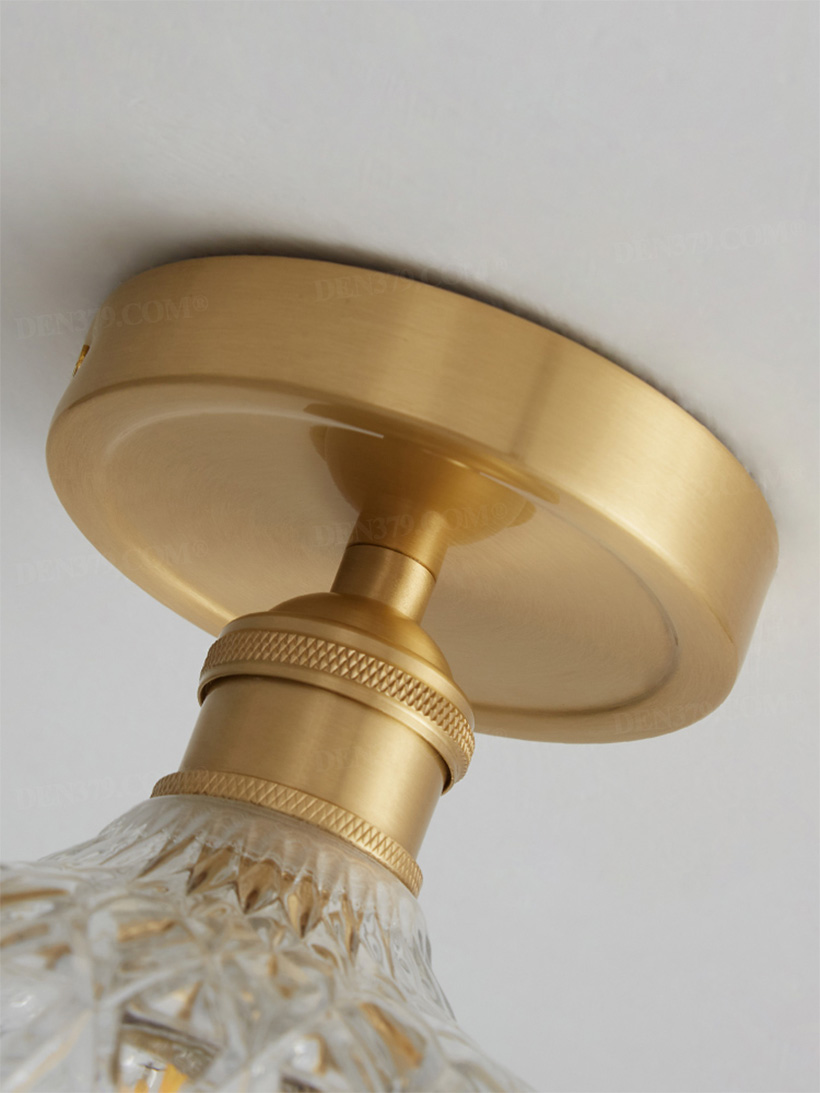 Đèn ốp trần thủy tinh trang trí ban công, hành lang 67223