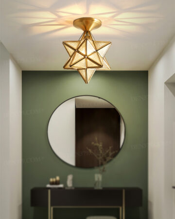 Đèn ốp trần ngôi sao trang trí ban công, hành lang 67231