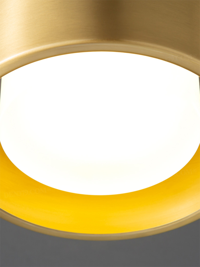 Đèn ốp trần LED nhỏ gọn phong cách tối giản 67240