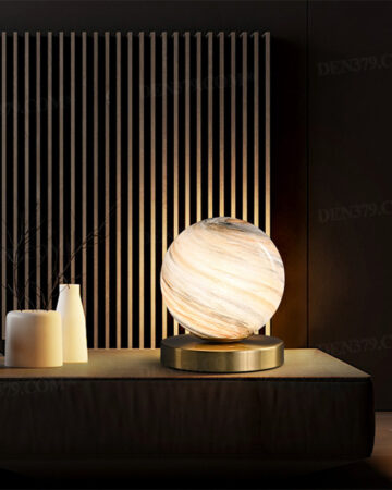 Đèn để bàn quả cầu thủy tinh galaxy 67485