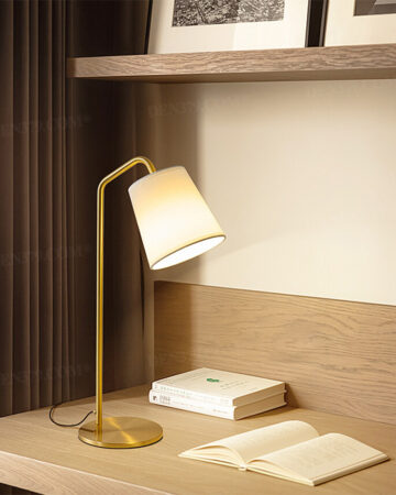 Đèn ngủ, đèn đọc sách chụp vải tạo nguồn sáng dễ chịu 67392