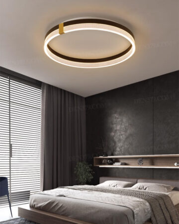 Đèn ốp trần phòng ngủ phong cách tối giản 67782