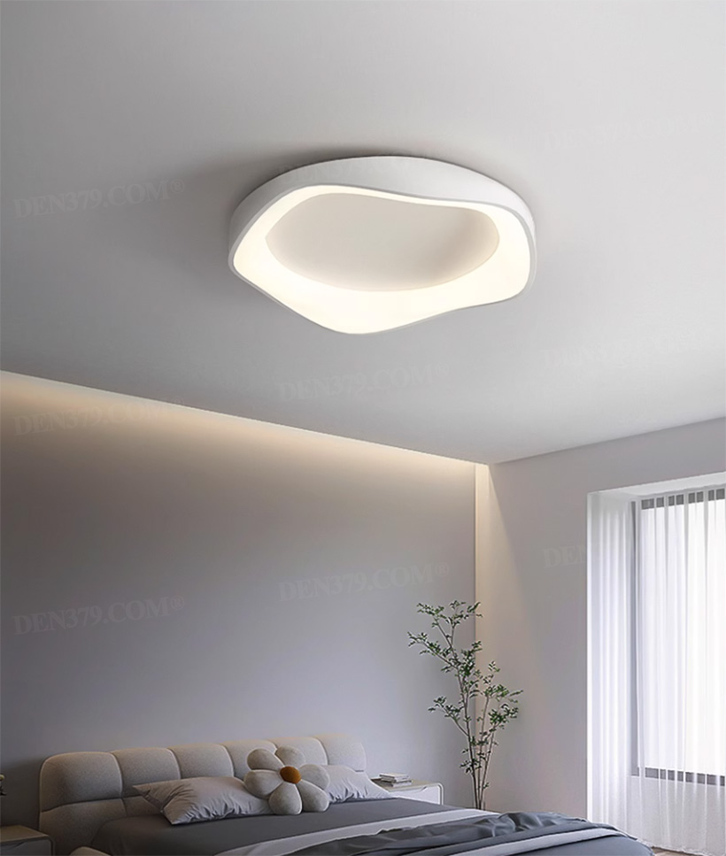 Đèn ốp trần phòng ngủ phong cách tối giản 67817