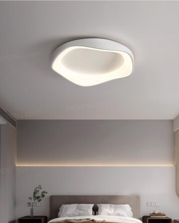 Đèn ốp trần phòng ngủ phong cách tối giản 67817