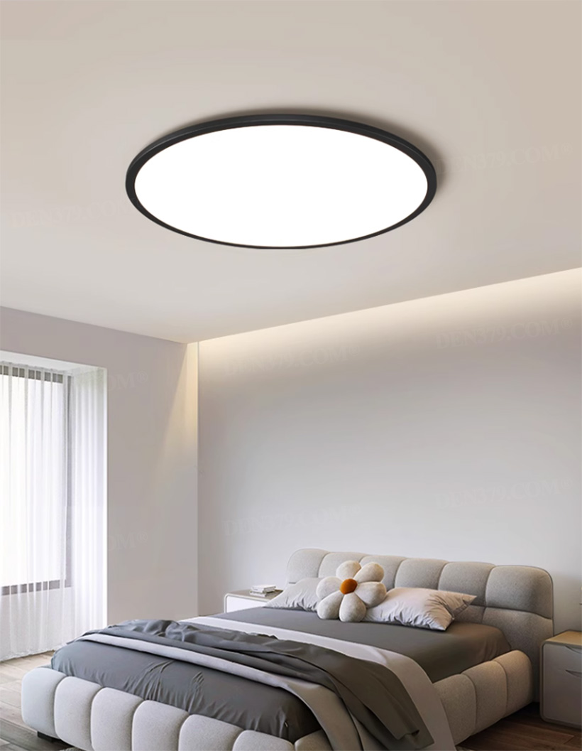 Đèn ốp trần phòng ngủ phong cách tối giản 67840