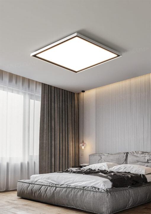 Đèn ốp trần phòng ngủ phong cách tối giản 67773