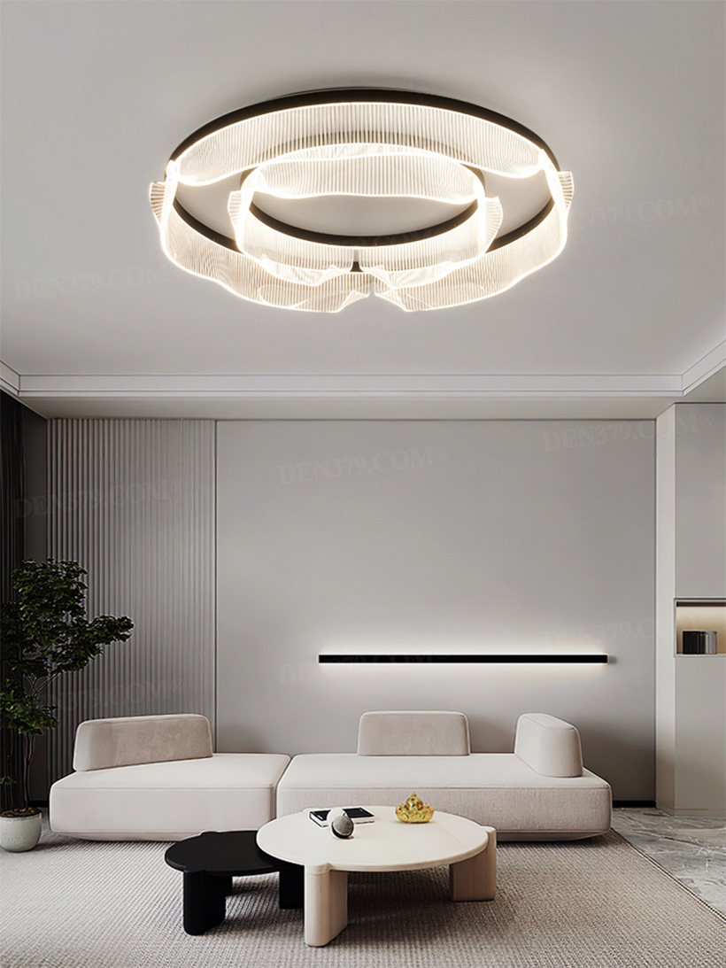 Đèn ốp trần trang trí phòng khách 67883