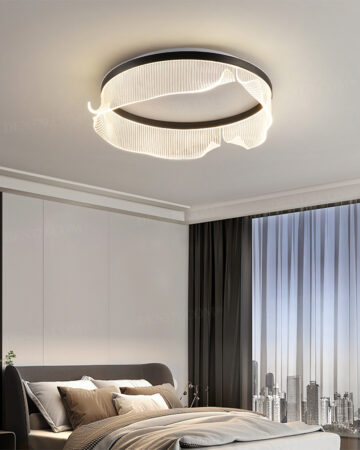 Đèn ốp trần trang trí phòng ngủ phong cách hiện đại 67894