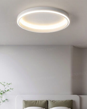 Đèn ốp trần phòng ngủ phong cách tối giản 67910